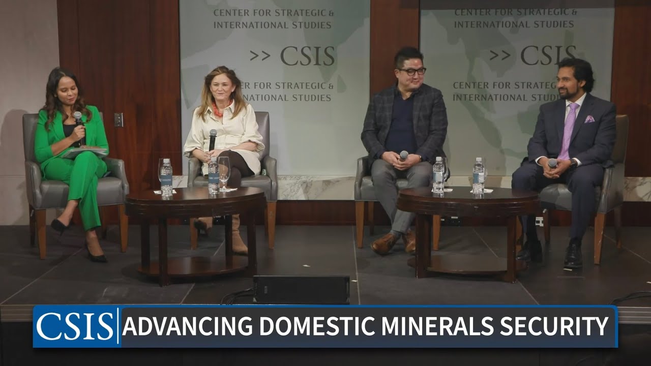Advancing Domestic Minerals Security | Critical Minerals Year in Review & Looking to 2026
