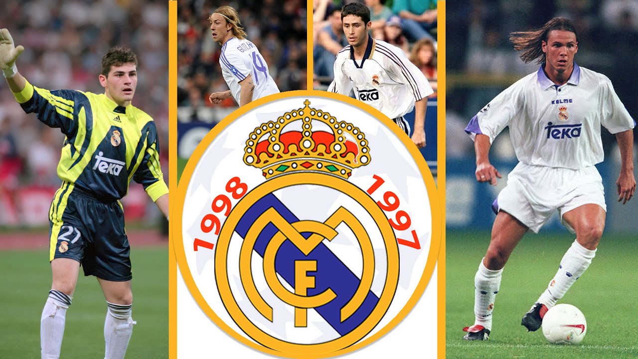 Real Madrid squad Then and Now | UEFA Champions League 1997 - 1998