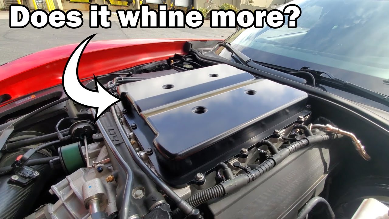 Weapon X Supercharger Lid Review (C7 Z06) Does it Make the Blower Whine?