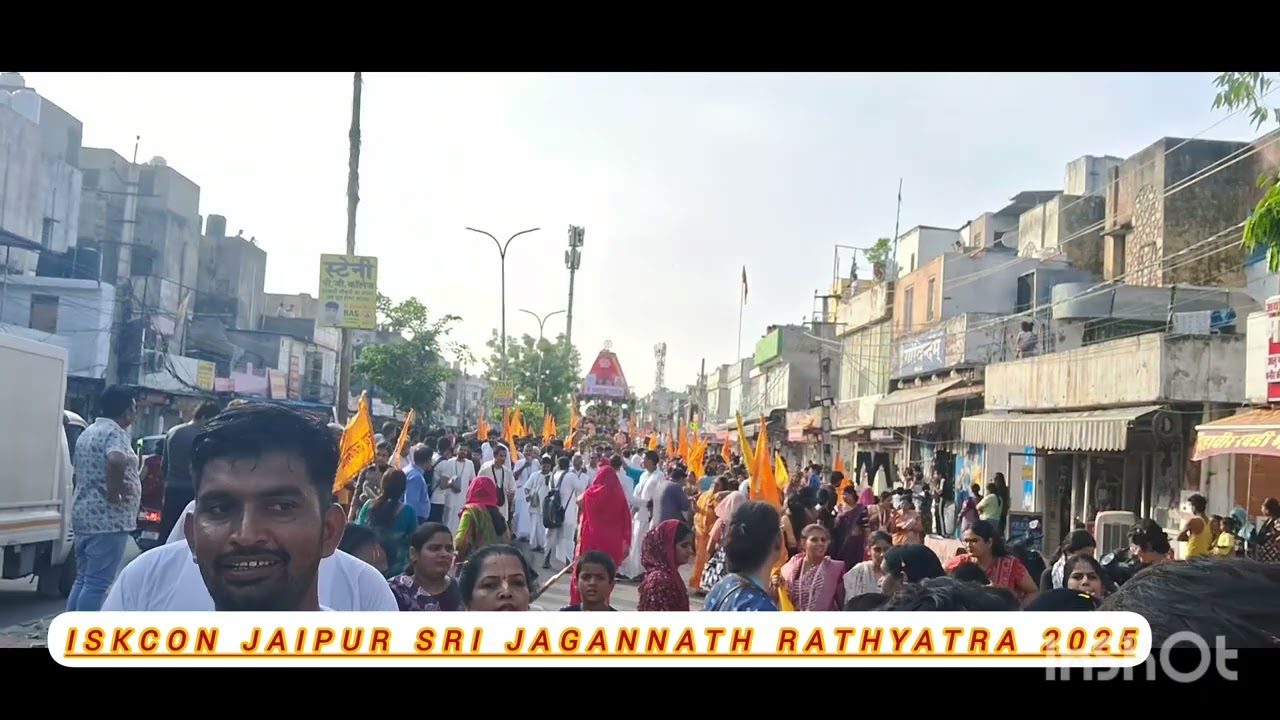 ISKCON JAIPUR SRI JAGANNATH RATHYATRA 2025.