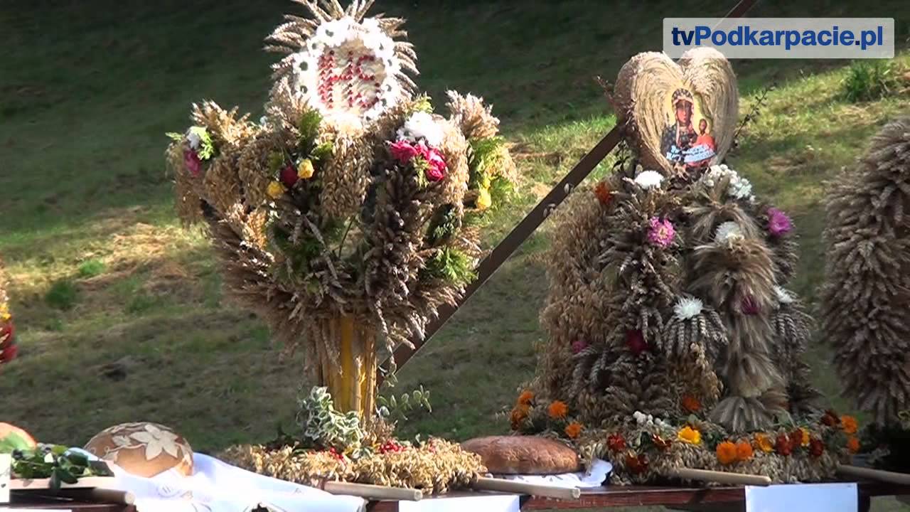 Piękne wieńce i pyszne chleby. Powiatowo-gminne dożynki w Zagórzu (FILM)