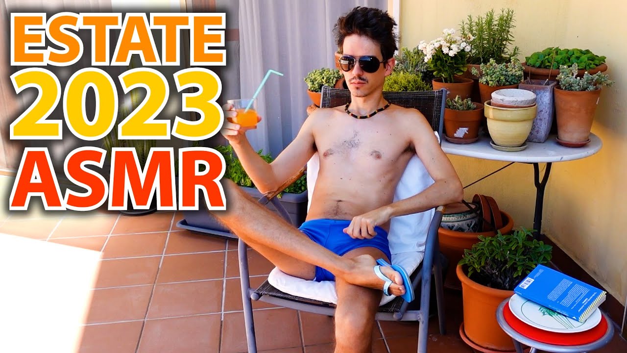 Slow ASMR| Estate 2023 🌞🌊Ti parlo di Libri mentre ti rilasso📕😴 (ITA ASMR)