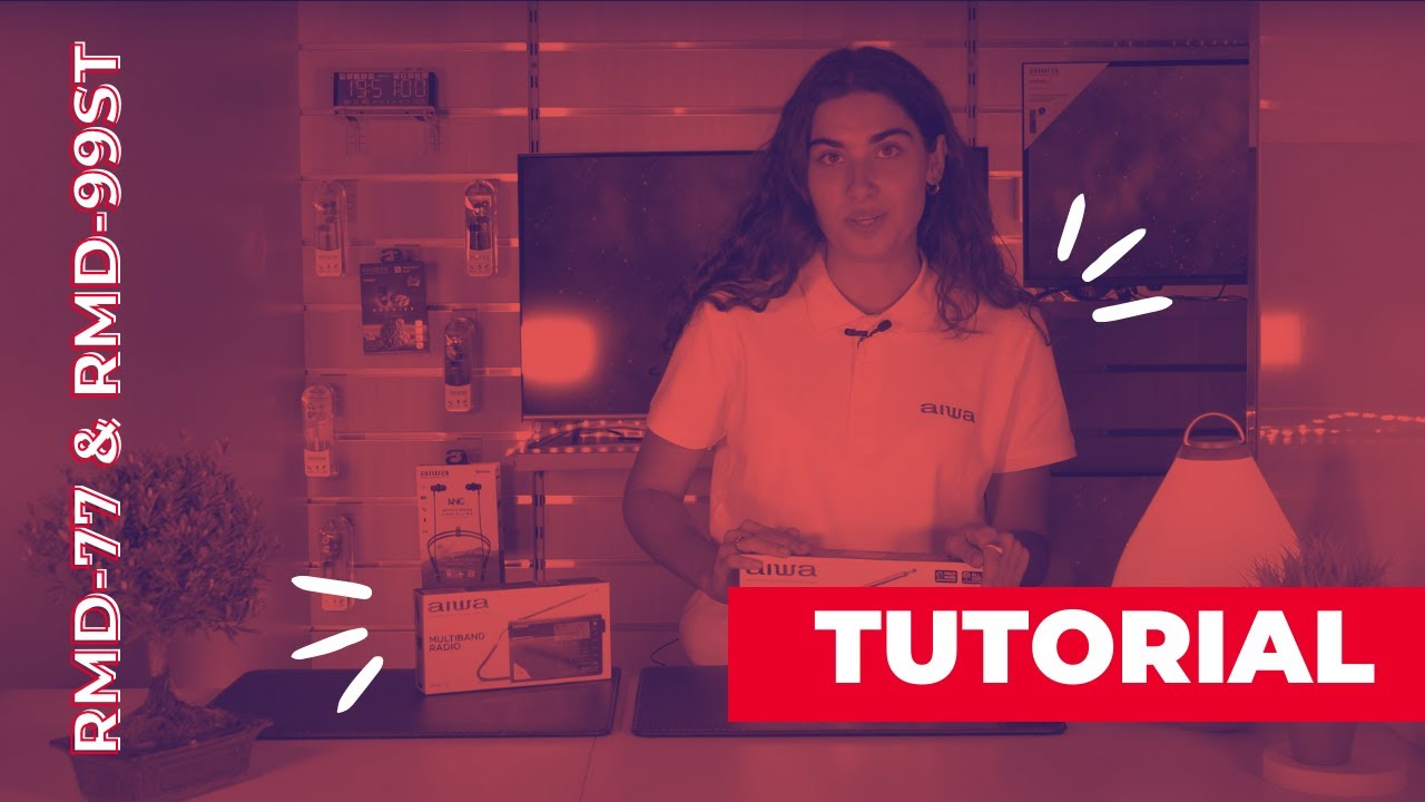 RMD-77 & RMD-99ST | English Tutorial Video | Aiwa Europe