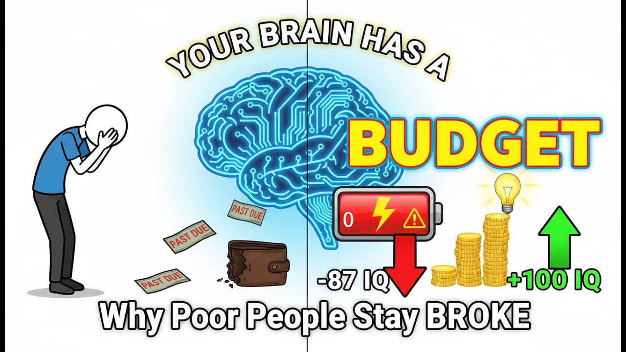 The Psychology of Why Poor People Stay Poor ( It's Not What You Think )