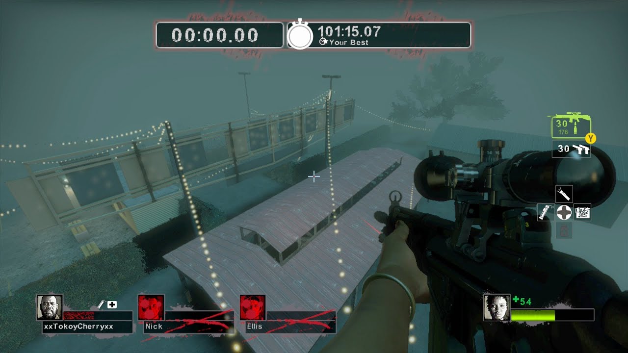 Motel Out of/Under Map Glitch - L4D2