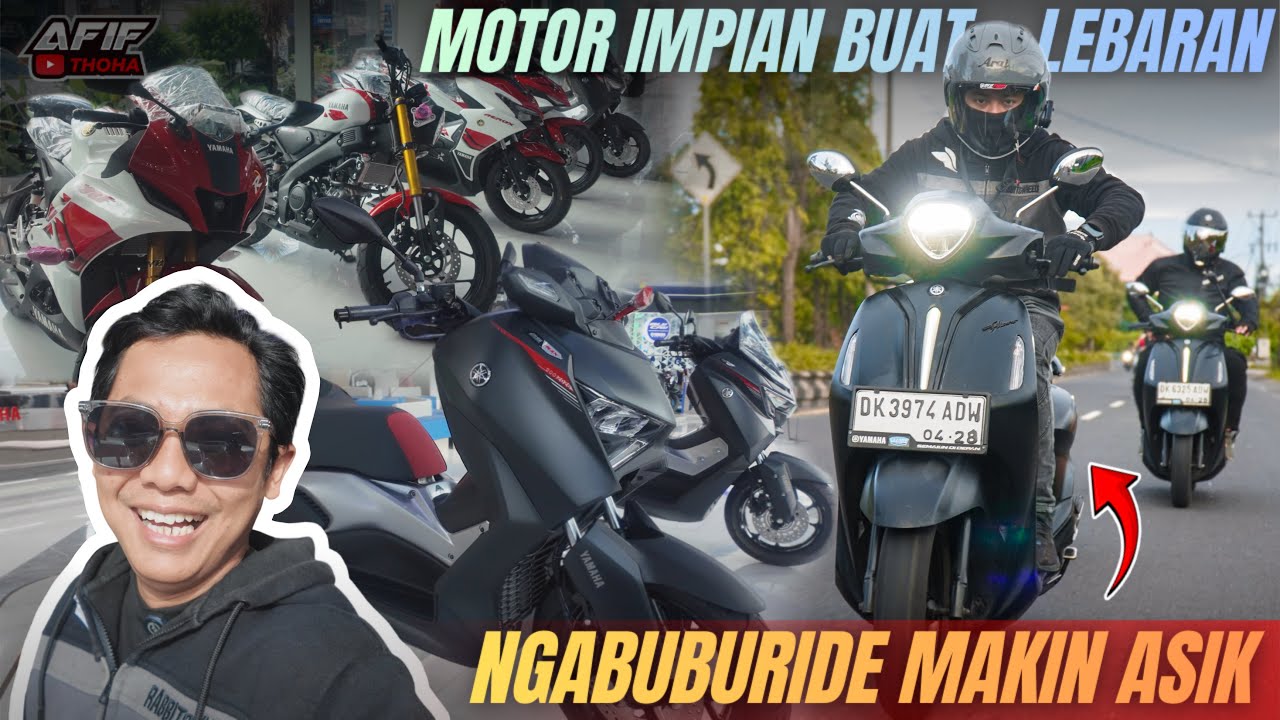 Ngabuburide Seru Bareng Yamaha Filano, Sekalian Cari Motor Yamaha Impian buat Lebaran! #afifthoha