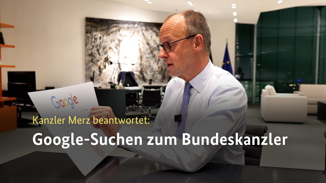 Kanzler Merz beantwortet: Google-Suchen zum Bundeskanzler