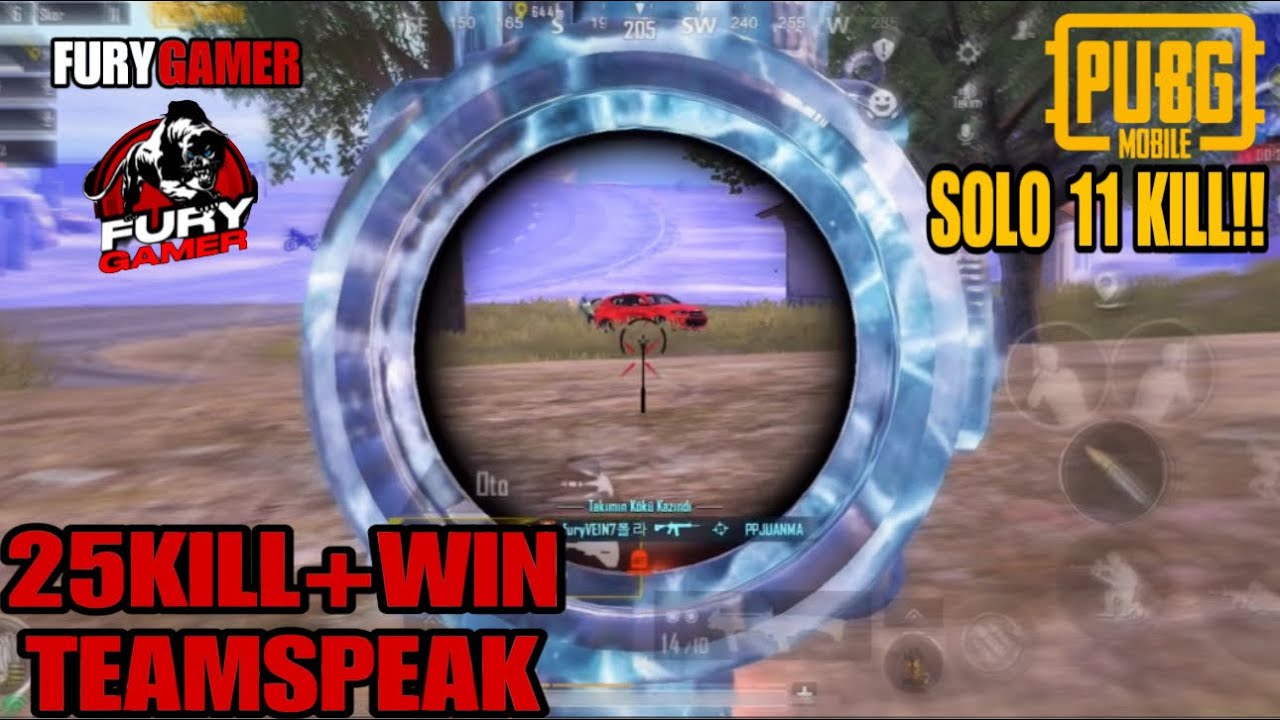 300€ ÖDÜLLÜ YARI FİNAL TURNUVA TEAMSPEAK | FURY GAMER ESPORTS | 25 KILL WIN | SOLO 11 KILL