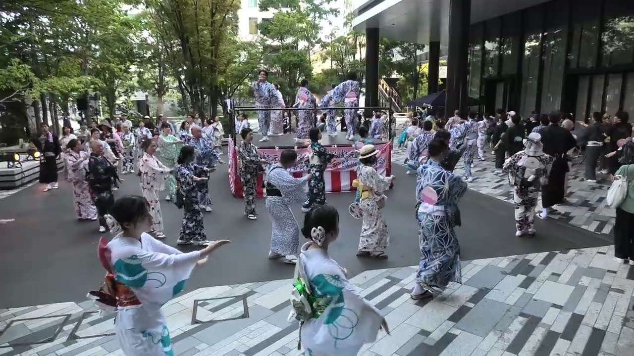 音頭「おどりの輪」　2025年竹芝夏フェス盆踊り21　東京ポートシティ竹芝