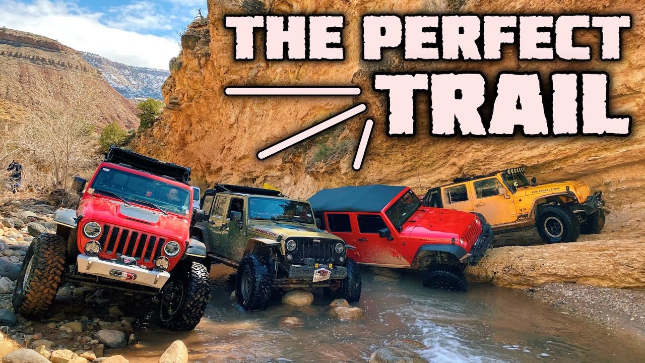 THE PERFECT OFFROAD JEEP TRAIL FOR EVERYONE!