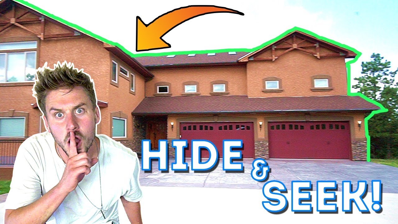 HIDE N SEEK IN OUR NEIGHBORS HOUSE!