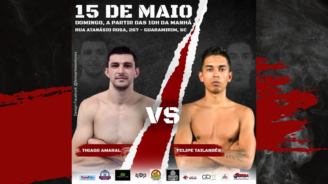 SCBS 4°-Thiago Amaral (Jaraguá Thai Boxing)VSFelipe Tailandês (Fight Lab)