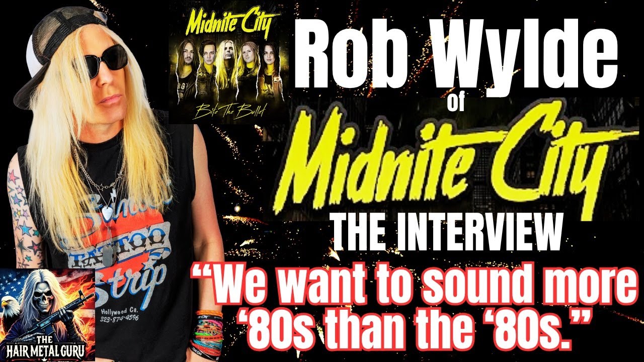 Rob Wylde On Midnite City, Tigertailz, & Making Hair Metal Cool Again
