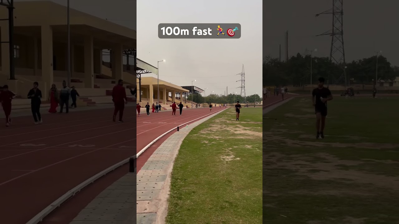 100m sprinter 🏃‍♂️🎯