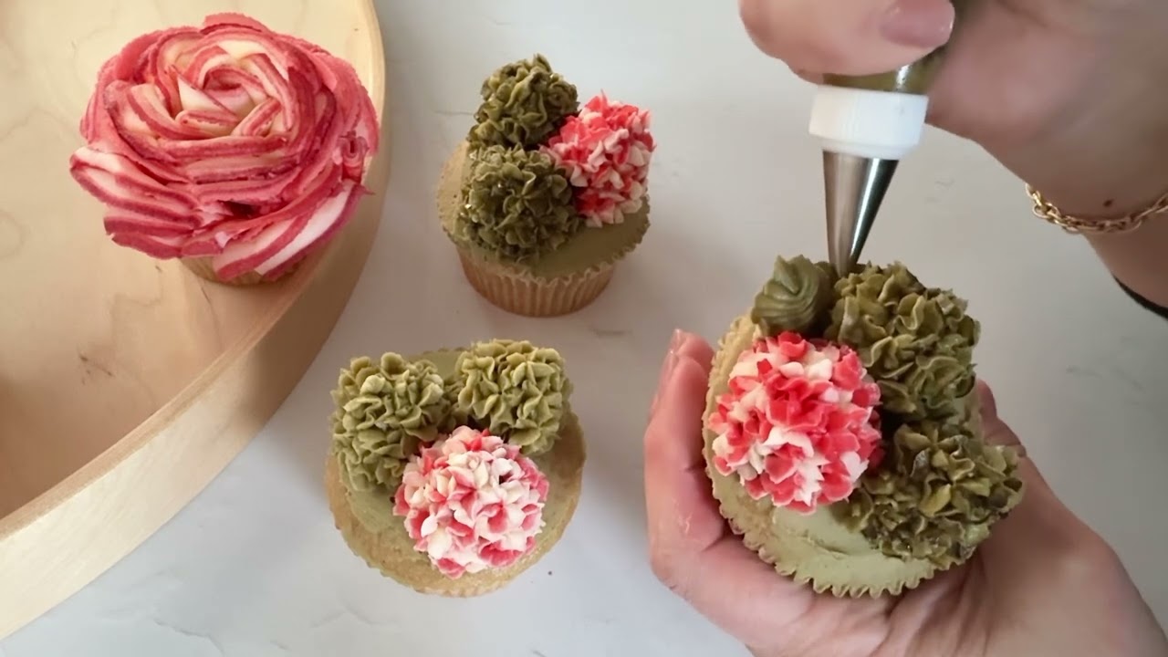 Cupcake Bouquet - Mini Hydrangeas