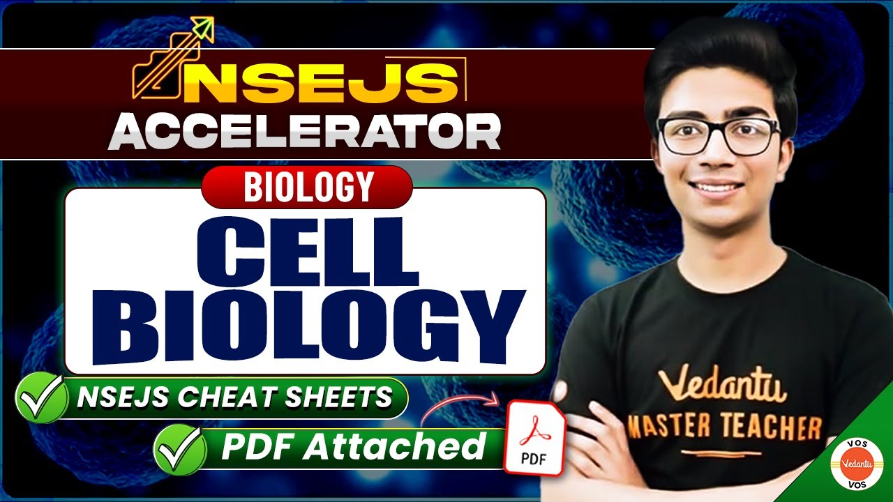 Cell Biology | NSEJS Accelerator | Most Important Topics | NSEJS 2024 | IJSO | Akshansh Sir |VOS