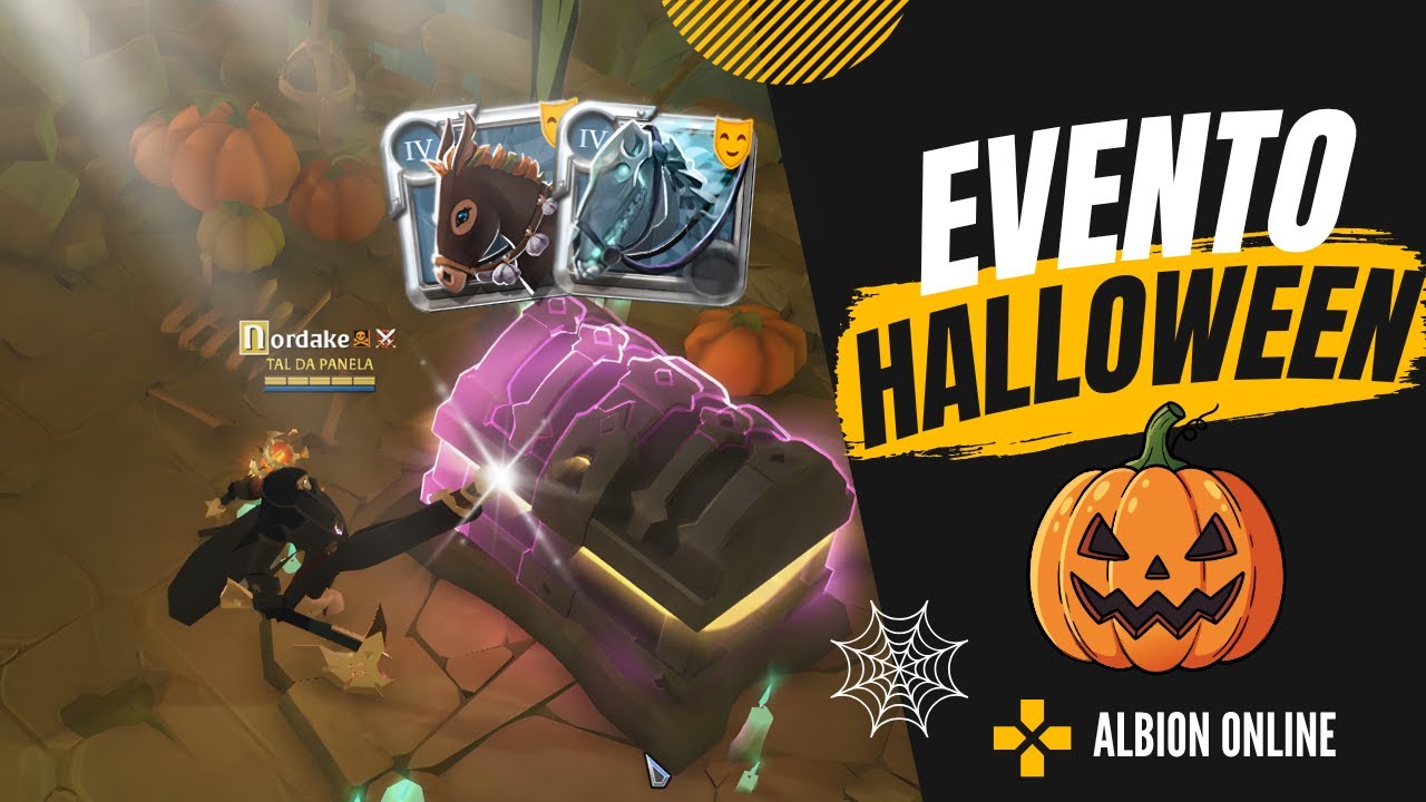 MUITA FAMA E SKIN RARAS NO EVENTO DE HALLOWEEN | ALBION ONLINE