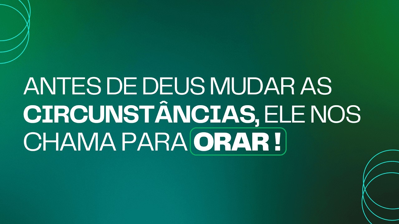 ELES NOS CHAMA PARA ORAR! PR. RICARDO LIMA