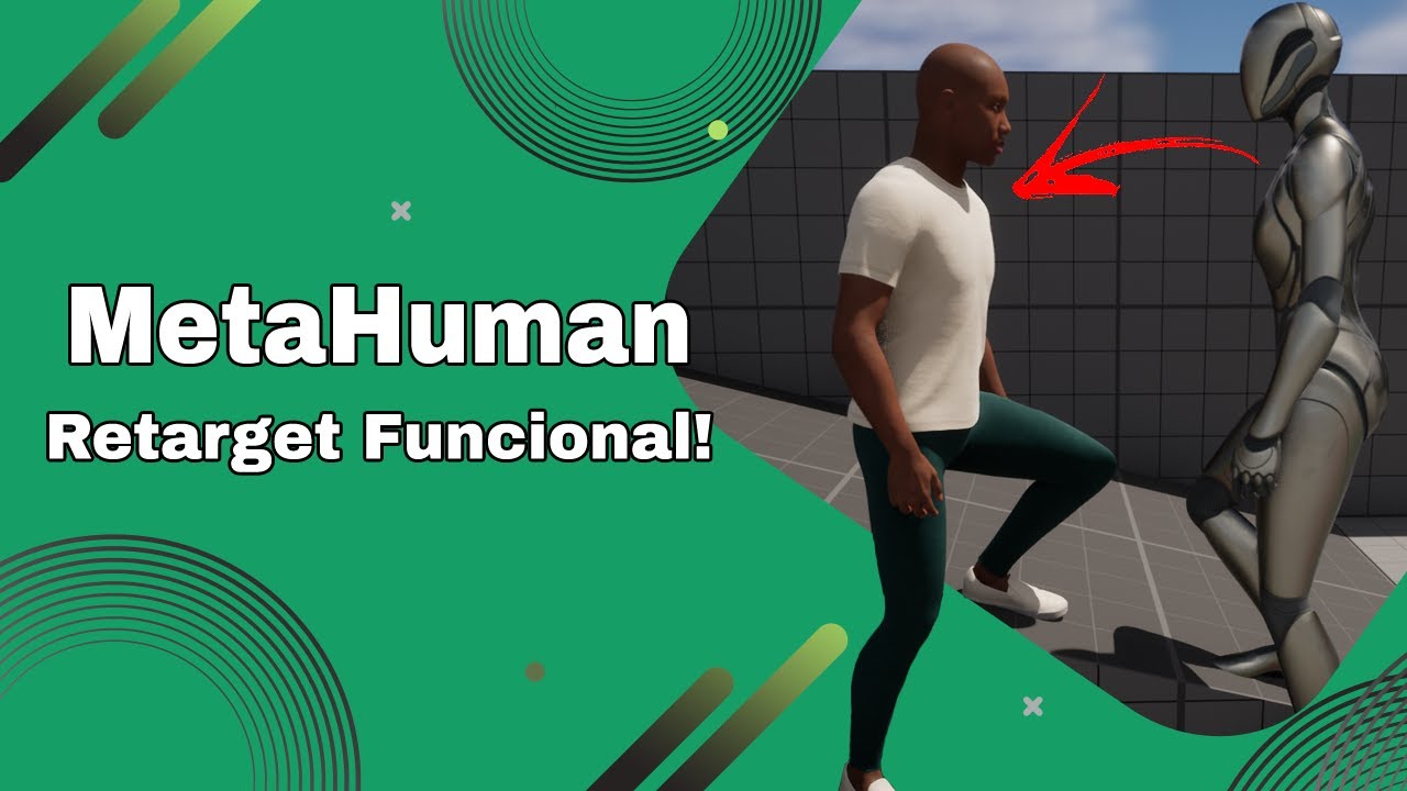Retarget de Metahuman para Unreal 5: Guia Completo e 100% Funcional!