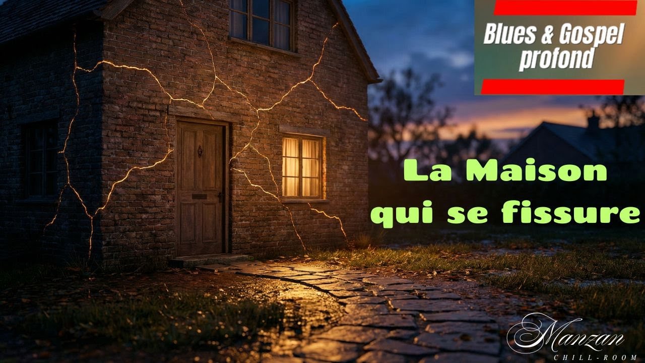 La Maison qui se Fissure – Blues & Gospel profond en français | Manzan Chill‑Room