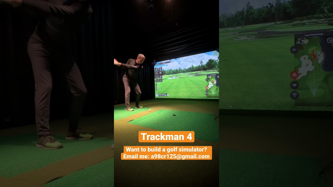 Trackman Golf Simulator - Are the Ball Physics Any Good? (TRACKMAN 4)