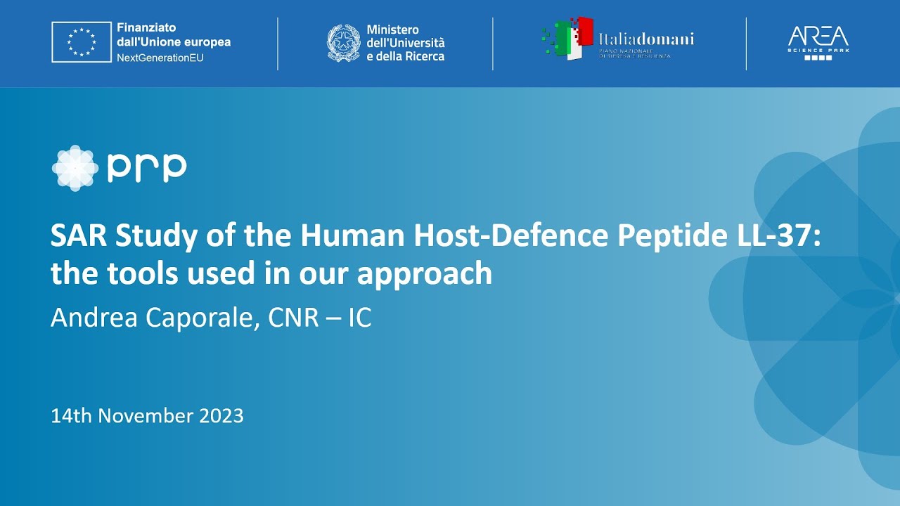 SAR Study of the Human Host-Defence Peptide LL-37: the tools used in our approach