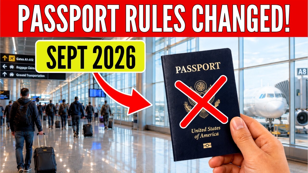 New U.S. Airport Rules Starting August 2026 You MUST Know Before Your Next Flight!