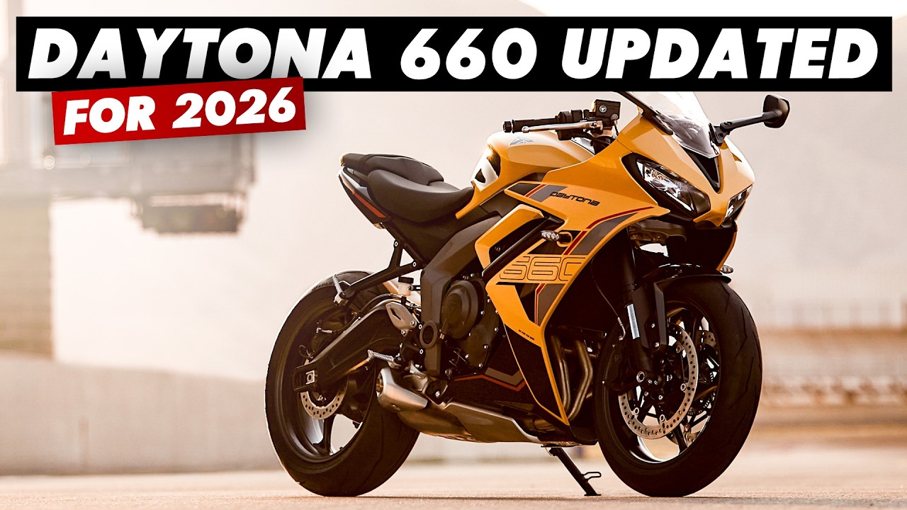 Анонсирован Triumph Daytona 660 2026 года: все, что вам нужно знать!