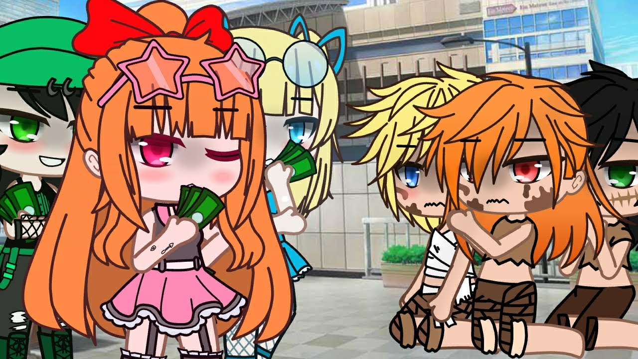 He is homeless/I'm poor_meme full part || Gacha club || Ppg x Rrb [ Original ]