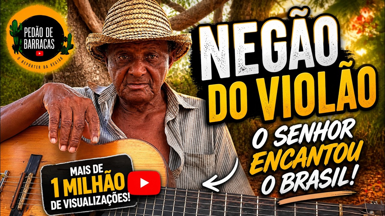 ARTISTA NORDESTINO DOMINA O VIOLÃO COM AUTORIDADE PIRITIBA - BA