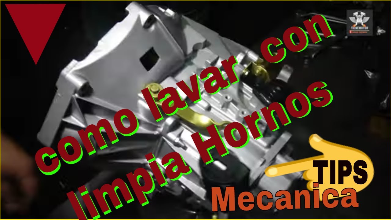 como limpiar caja de cambios y pintar  partes mecanicas de automovil