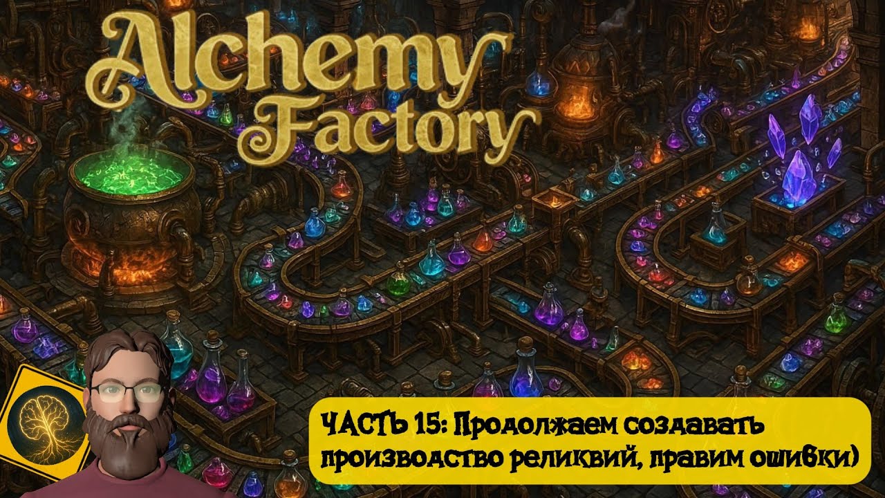 Alchemy Factory. Часть 15 - Продолжаем мучать реликвии)
