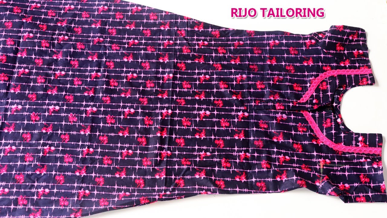 XL size simple nighty cutting and stitching in tamil | cotton nighty cutting and stitching in tamil