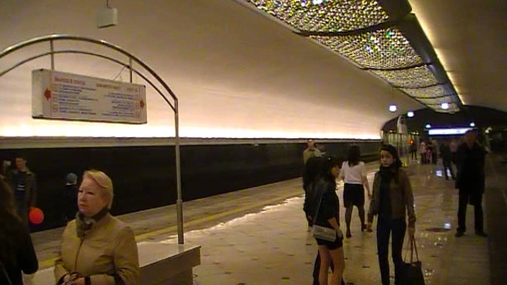 Казанский метрополитен. Станция Яшьлек. Вестибюль и станция