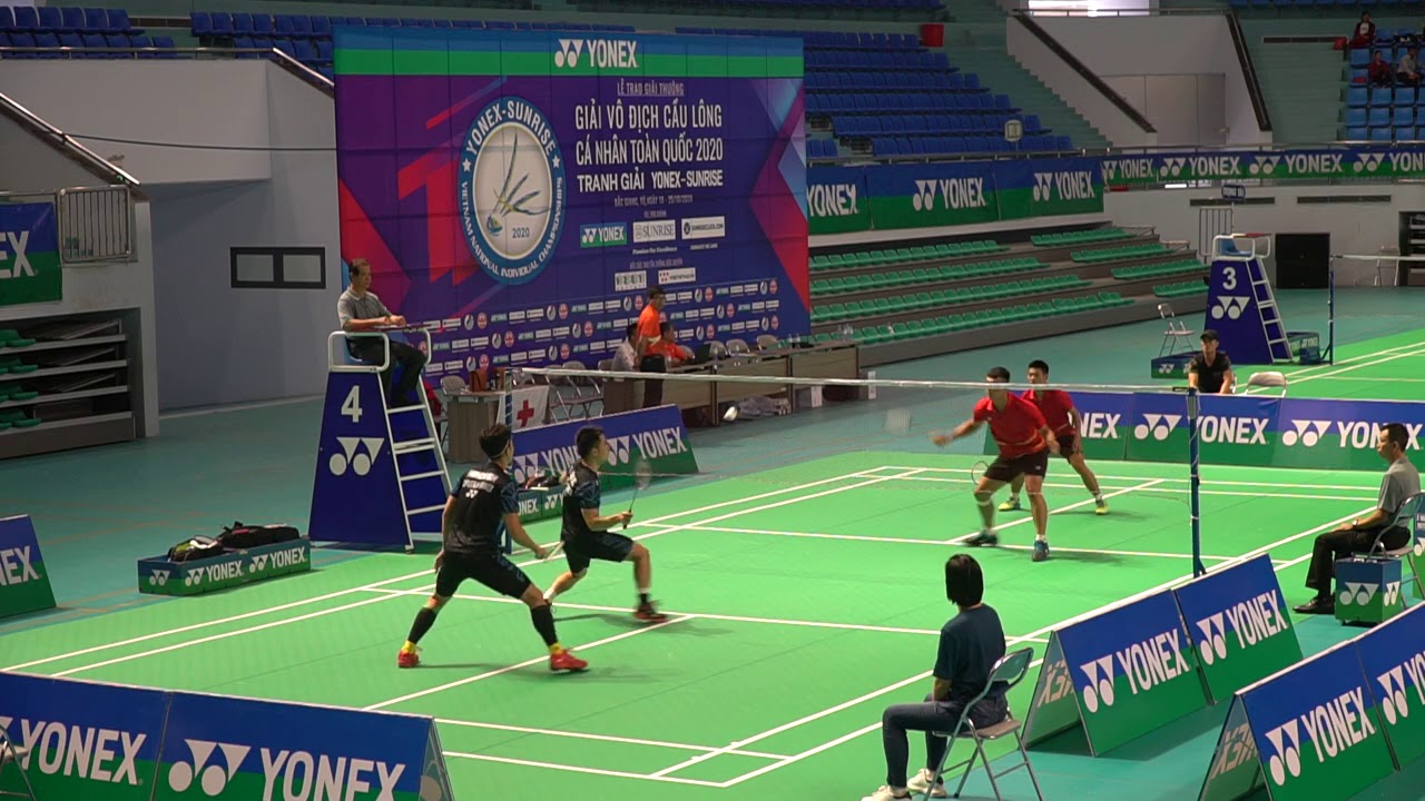 Đôi nam: Tuấn Đức/ Hồng Nam (HN) VS Hưng/ Đức (BN) | Giải vô địch cầu lông 2020