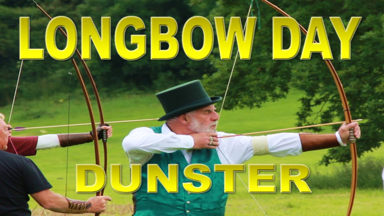 `Longbow Day` shoot report from Dunster Archery Week - shooting the Longbow