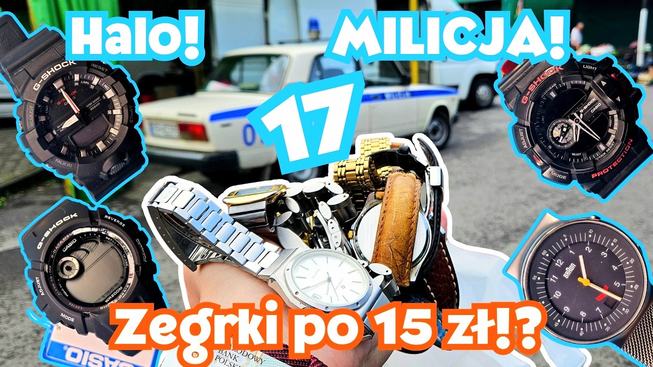 Nie mieści się w rękach! Po 15zł! Tissot, Junghanz, Certina  Casio Gshock Mega trafienie na giełdzie