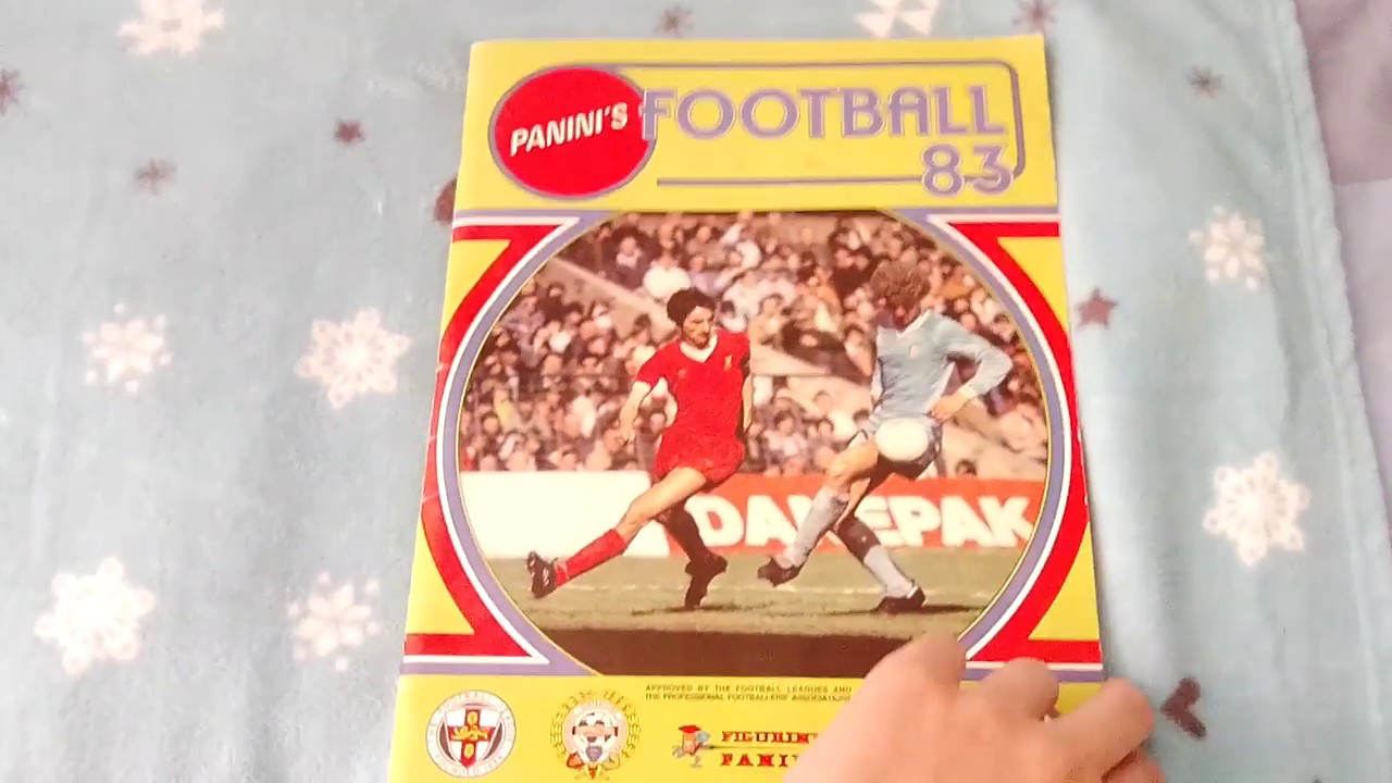 Panini Football 1983 Sticker Album 100% Complete