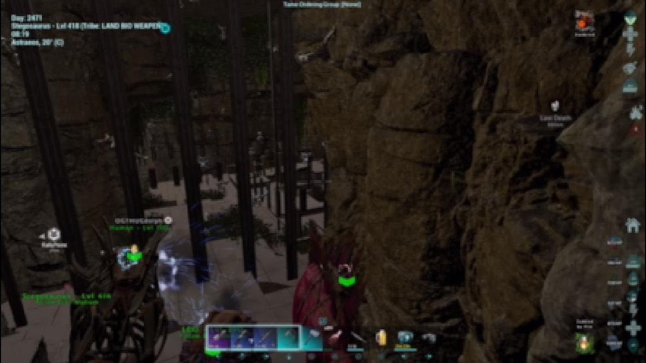 Raiding base cloner/farm in Astreos and some pvp SE Map | Ark smalltribes pvp  ps5 |🦖