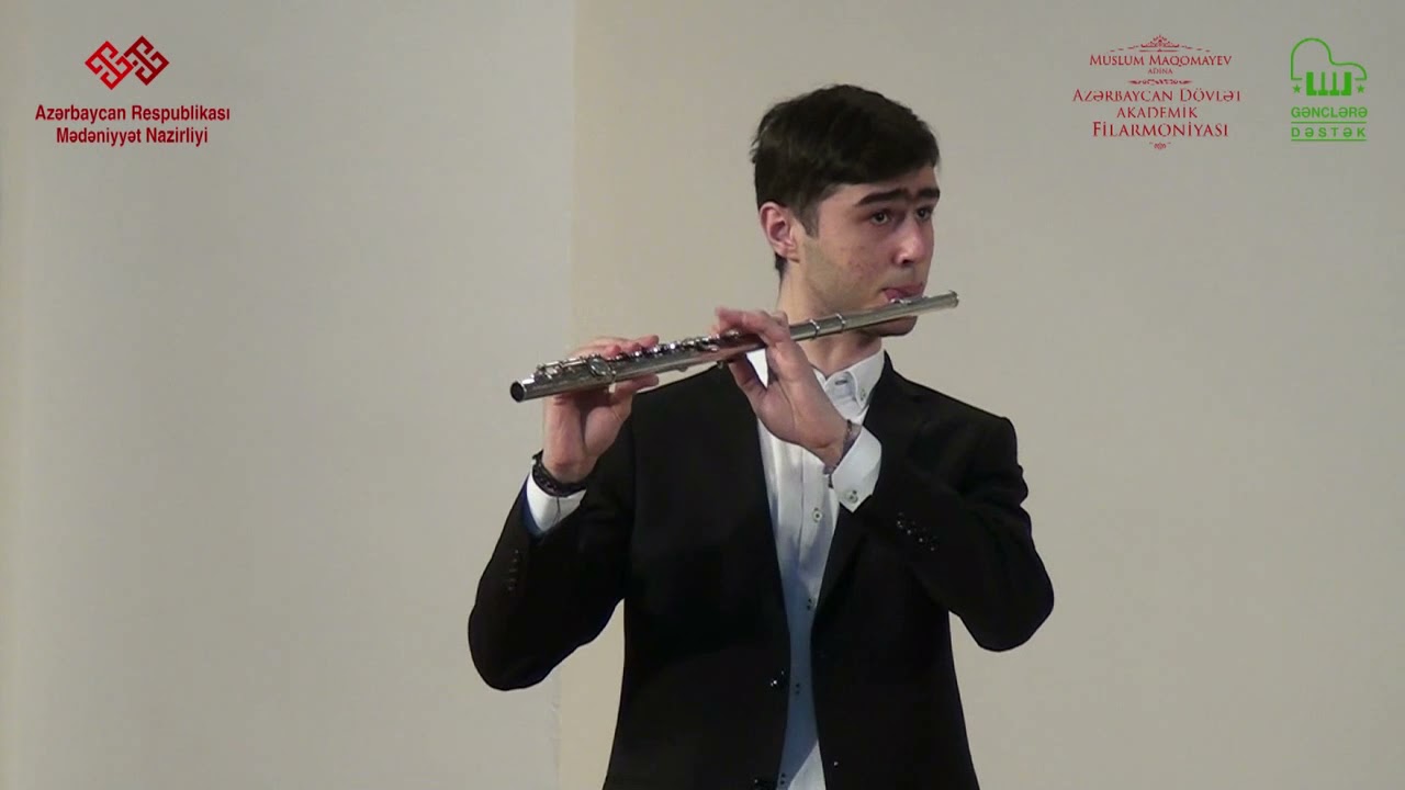 F.Əmirov – “Bulaq başında”ifa edir: Rəşad Abdullayev (fleyta),konsertmeyster: Səriyyə Məmmədova