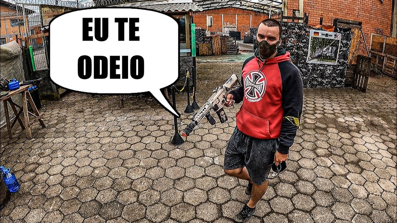 eles ME ODEIAM porque EU fa&ccedil;o PARKOUR e mato GERAL! AirSoft aben&ccedil;oado