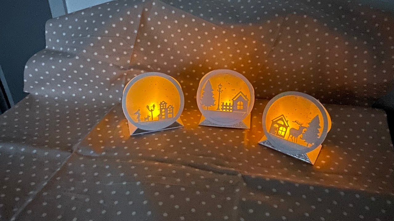 décos de table pour Noël ou marque places, ultra facile et ultra rapide à faire