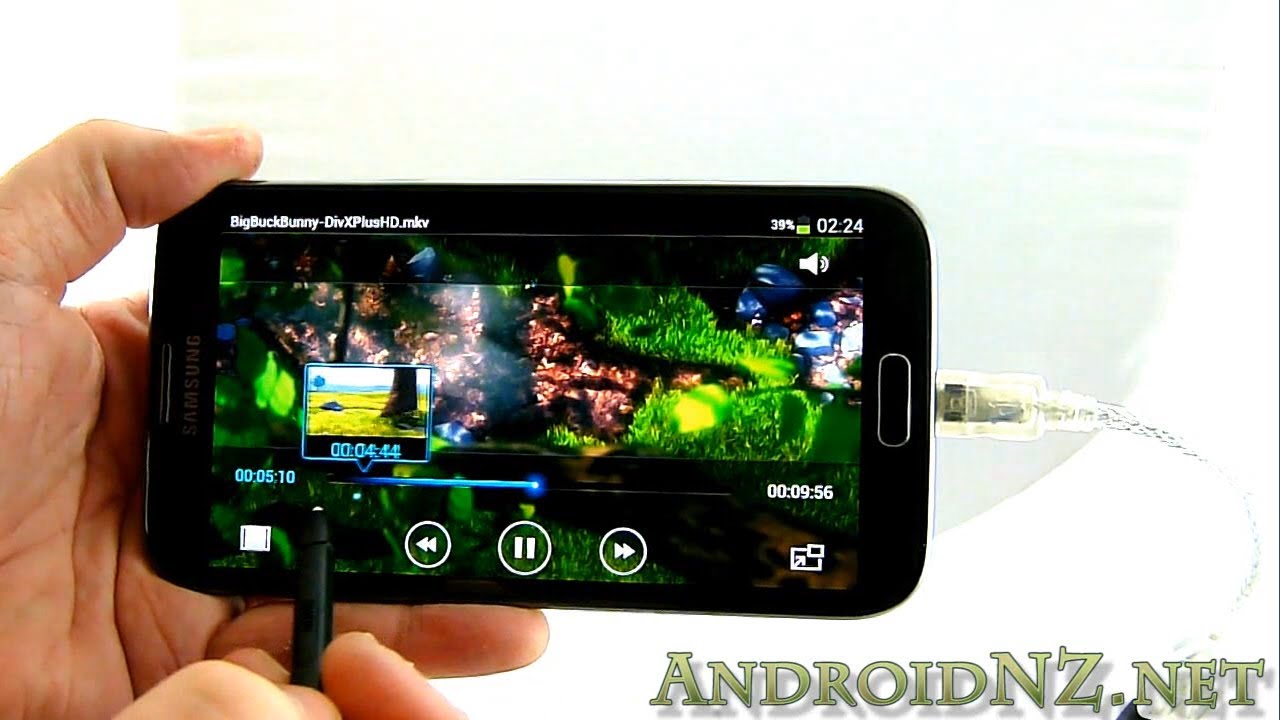 Samsung Galaxy Note 2: Connectivity demo - USB OTG, MHL, bluetooth keyboards/mice, games controllers