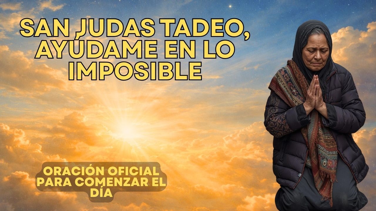 Oración a San Judas Tadeo para causas difíciles