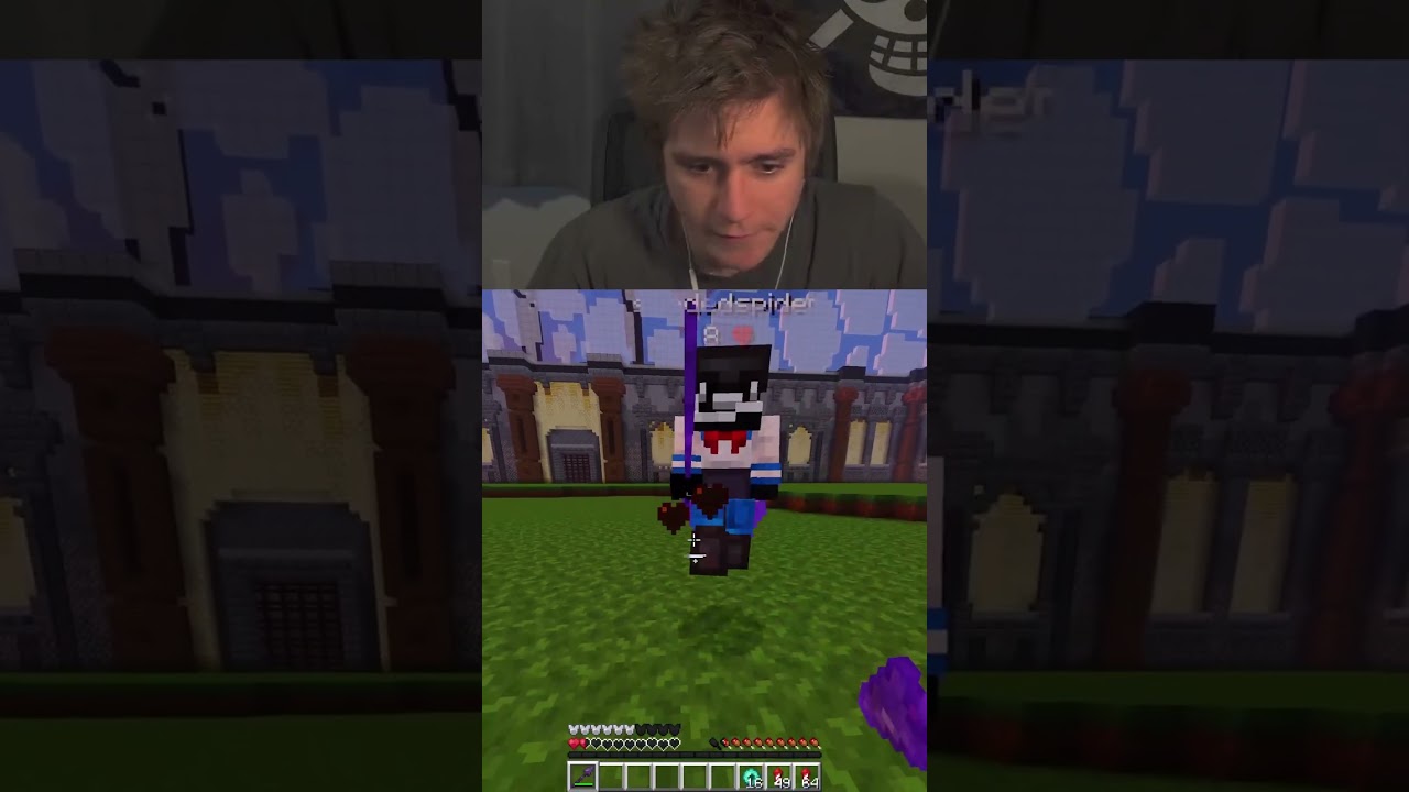Rocket Spear PVP Tragedy 🥀💔 #shorts #fyp #minecraftpvp #spearpvp