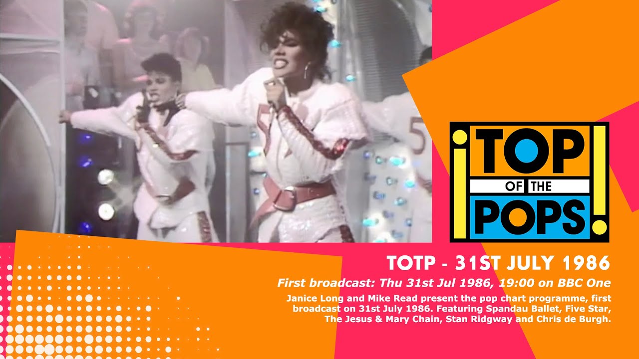 Top of the Pops - 31st July 1986