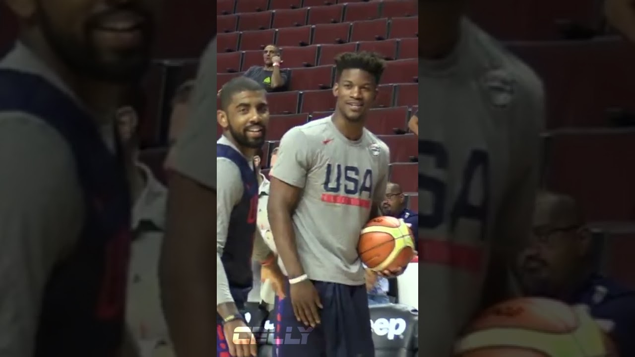 Jimmy Butler had ENOUGH of Kyrie 😂😳  #shorts