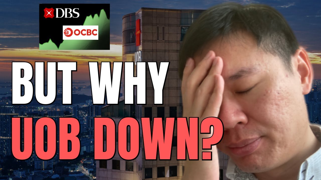 Акции DBS и OCBC выросли, а акции UOB упали... ПОЧЕМУ?