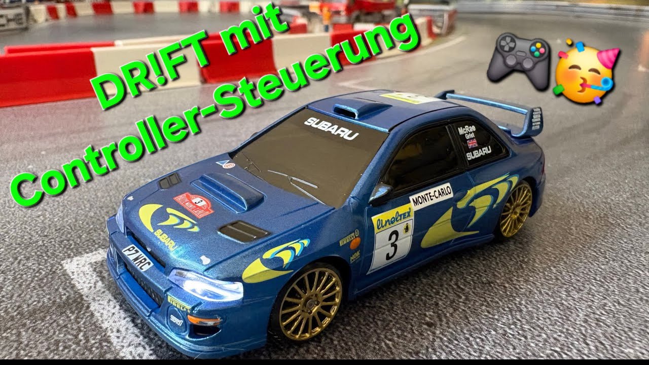 Sturmkind DR!FT mit Controller-Steuerung, Subaru Impreza WRC '97 auf 