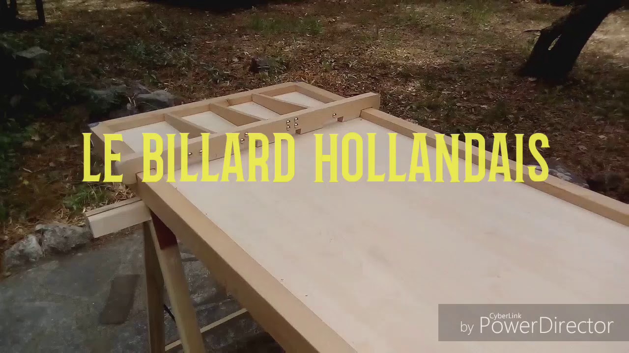 Présentation du BILLARD HOLLANDAIS.